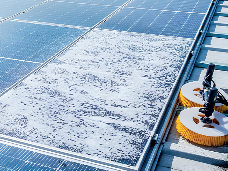 Решения за почистване на слънчеви панели